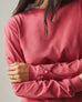Women's Vintage Crew Long Sleeve Tee - Washed Poppy